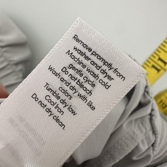 Athleta Pants Womens 8 Gray Skyline Pants Paper Bag Waist Belted Joggers Pull on - Picture 10 of 16